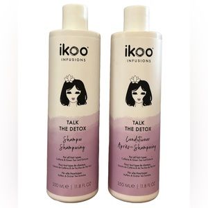 Ikoo Talk The Detox Shampoo and  Conditioner